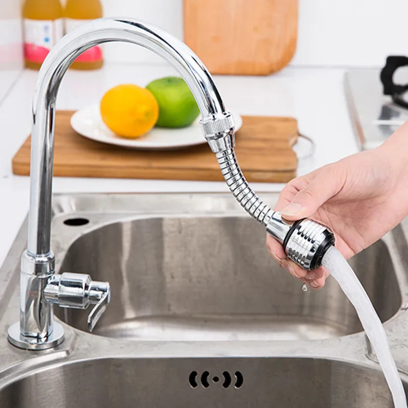 360 Swivel Mode Saving Water in the Bubbler Nozzle High Pressure Faucet Filter Faucet Adapter Extender Foam Kitchen Faucet