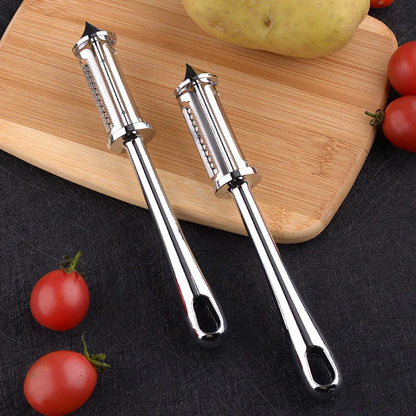 3 in 1 Fruit Vegetable Peeler Cutter Stainless Steel Sharp Peeler Potato Carrot Grater Slicer Kitchen Gadget