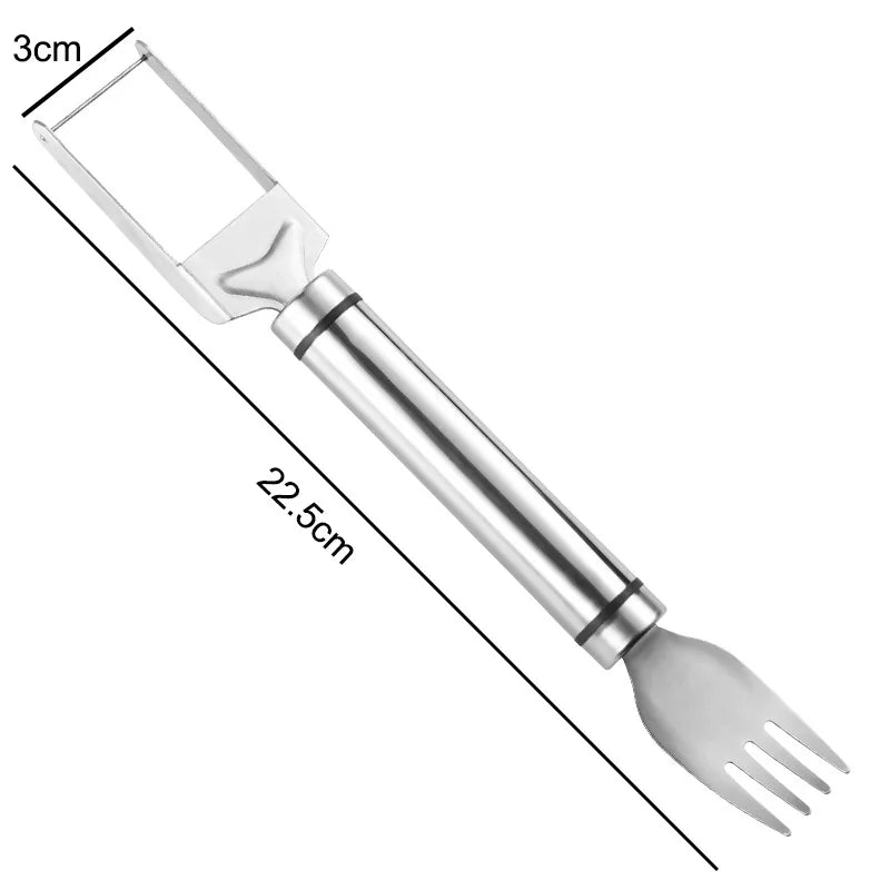 Stainless Steel Windmill Watermelon Cutter Artifact Salad Fruit Slicer Cutter Tool Watermelon Digger Kitchen Accessories Gadgets