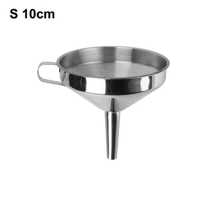 Metal Funnel for Canning Kitchen Tools Kitchen Accessories Wide Mouth Funnels Bar Wine Beer Oil Flask Funnel